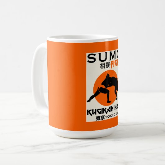Mug Funny Sumo Wrestler (Devant gauche)
