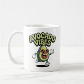 Mug Funny Sunglasses Avocado (Gauche)
