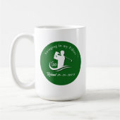 Mug Funny Swinging In My Fifties Modern Golf Player (Gauche)