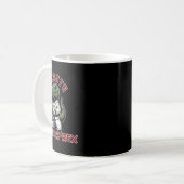 Mug Funny T-rex Karate Dino Arts Martiaux Enfants (Devant gauche)