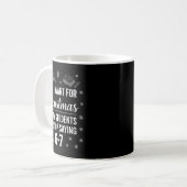 Mug Funny Teacher Christmas Students Saying 6-7 67 Six (Devant gauche)
