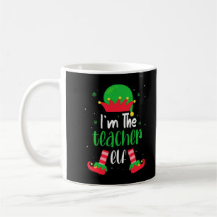 Mug Funny Teacher Elf Matching Family