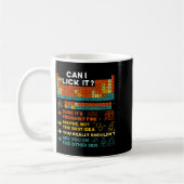 Mug Funny Teacher Student Science Can I Lick It Period (Gauche)