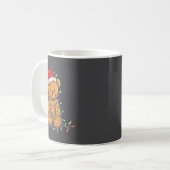 Mug Funny Teddy Bear Christmas Graphics Lights Lover L (Devant gauche)