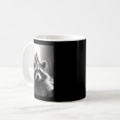 Mug Funny Tee Ed Raccoon Selfie Bigfoot Gift Mens Wome (Devant gauche)