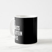Mug Funny Testosterone Test Steroid Humour Bodybuildin (Devant gauche)