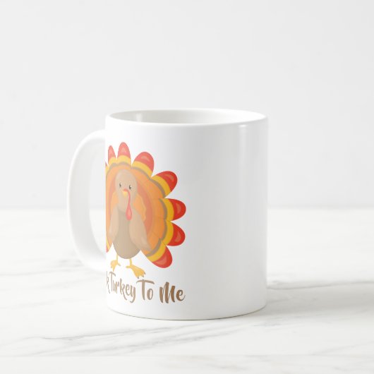 Mug Funny Thanksgiving Talk (Devant gauche)