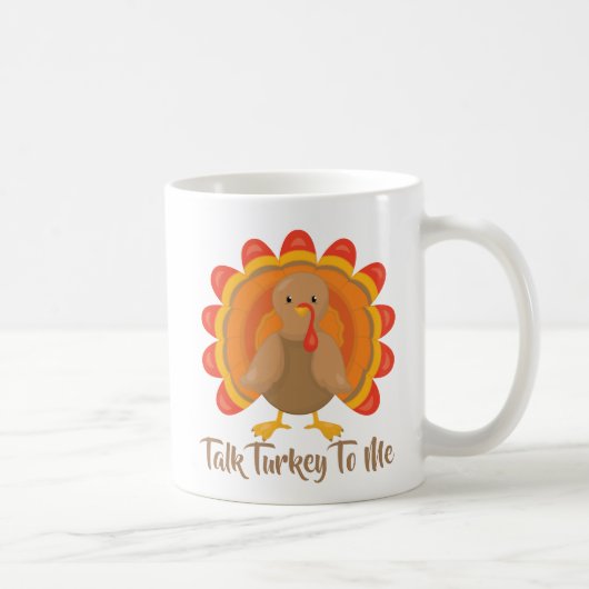 Mug Funny Thanksgiving Talk (Droite)