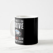 Mug Funny That's What I Do I Drive Wee Woo Car Lice  (Devant gauche)