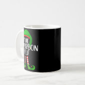 Mug Funny The Bourbon Elf Matching Family Christmas (Devant gauche)