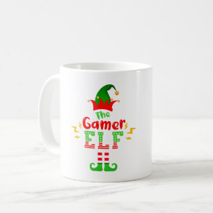 MUG FUNNY THE GAMER ELF - NOËL S'AMUSER