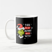 Mug Funny This Is As Merry As It Gets Christmas, Sarca (Gauche)