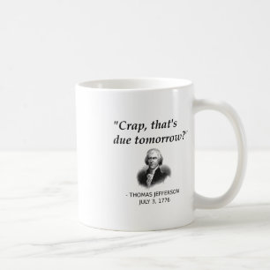 Mug Funny Thomas Jefferson Usa Histoire Enseignant Étu