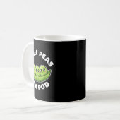 Mug Funny Three Peas In A D Cute Kawaii (Devant gauche)