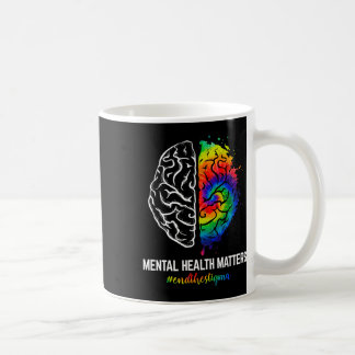 Mug Funny Tie Dye Fin de la Stigma Mental Health