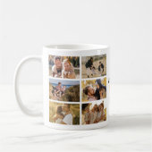 Mug Funny Time For Tee Photo Collage Golfer (Gauche)