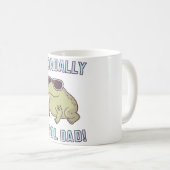 Mug Funny Toad Pun Aujourd'hui Cool papa (Devant droit)