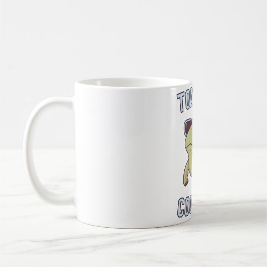 Mug Funny Toad Pun Aujourd'hui Cool papa (Gauche)