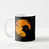 Mug Funny Tortoise Halloween Silhouette Soky Tortoise (Gauche)