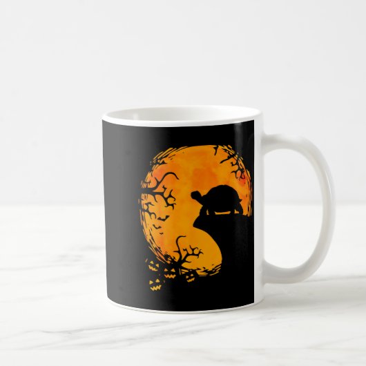 Mug Funny Tortoise Halloween Silhouette Soky Tortoise (Droite)