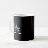Mug Funny Tractor Christmas Graphics Lights Lover Farm (Devant gauche)