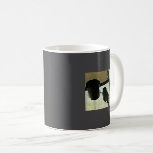Mug Funny Trashed Panda Drunk Racoon  (Devant droit)