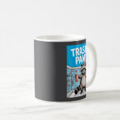 Mug Funny Trashed Panda Raccoon Gets Drunk  (Devant droit)