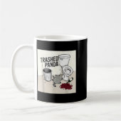 Mug Funny Trashed Panda Racoon Gets Drunk  (Gauche)