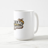 Mug  Funny Travel Coffee Lover Hat (Devant droit)