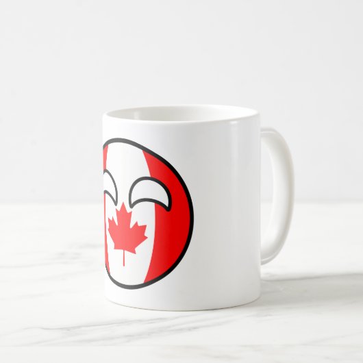 Mug Funny Trending Geeky Canada Camptryball (Devant droit)