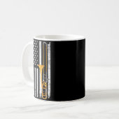 Mug Funny Trombone Design For Men Women Musician Tromb (Devant gauche)