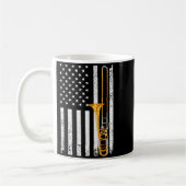 Mug Funny Trombone Design For Men Women Musician Tromb (Gauche)