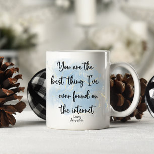 Mug Funny Trouvé sur l'Internet Boyami Personnalisé