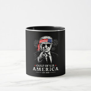 Mug Funny Trump Golfe Des USA Amérique 2025 4 juillet