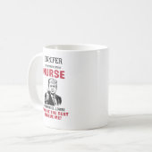 Mug Funny Trump Grande infirmière personnalisée (Devant gauche)