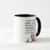 Mug Funny Trump Husband Birthday Valentine Christmas (Devant droit)