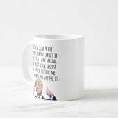 Mug Funny Trump Wife Birthday Valentine Christmas (Devant gauche)
