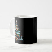 Mug Funny Tuna Fish Christmas Tree Santa Claus Xmas Fi (Devant gauche)