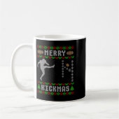 Mug Funny Ugly Christmas Football Srt Team Kicker (Gauche)
