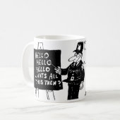 Mug Funny UK Police Training School (Devant gauche)
