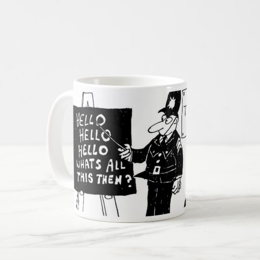 Mug Funny UK Police Training School (Devant gauche)