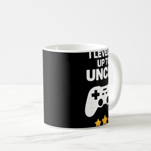 Mug Funny Uncle Art For Uncle Men From New Promoted To (Devant droit)