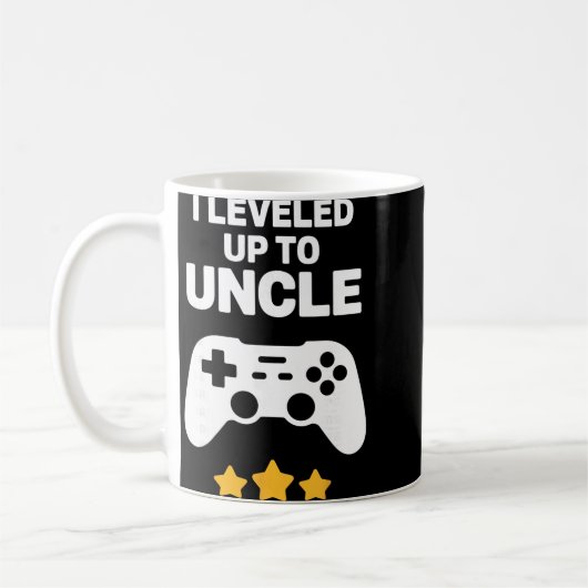 Mug Funny Uncle Art For Uncle Men From New Promoted To (Gauche)