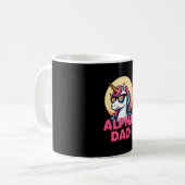 Mug Funny Unicorn Dad Laufey Men Father's Day Christma (Devant gauche)