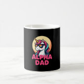 Mug Funny Unicorn Dad Laufey Men Father's Day Christma (Centre)