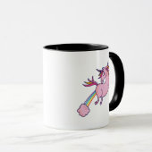 Mug Funny Unicorn Farting Rainbows Cartoon Cute Gag (Devant droit)