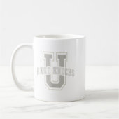 Mug Funny University Of Hard Knocks Affirmation Colleg (Gauche)