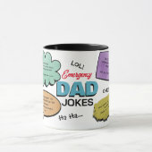 Mug Funny Urgence Papa plaisante Cadeau (Centre)