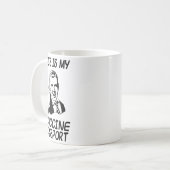 Mug Funny Vaccine Prt Vaccination Fully Vaccinate (Devant gauche)