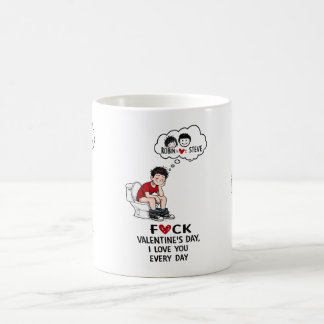 Mug Funny Valentine Cadeau Personnalisé pour Lui